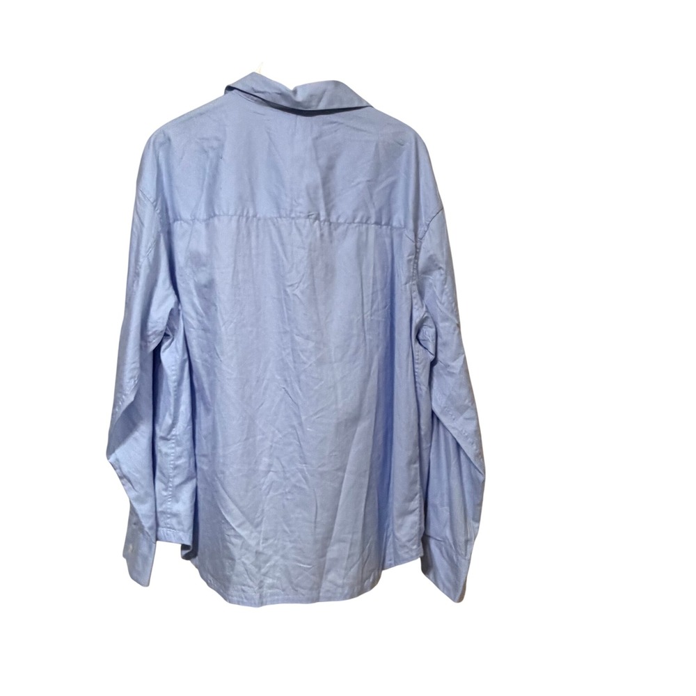 Zara Man Edition AW23 Light Blue Long Sleeve Button Down Shirt Large Relaxed Fit - Picture 2 of 6